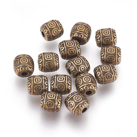 Tibetan Style Alloy Beads X-MLF0888Y-1