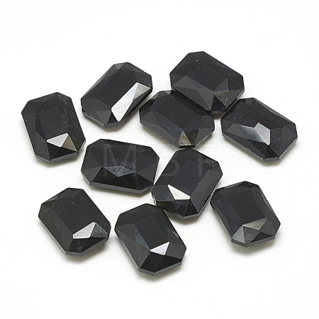 Pointed Back Glass Rhinestone Cabochons RGLA-T079-13x18mm-02-1