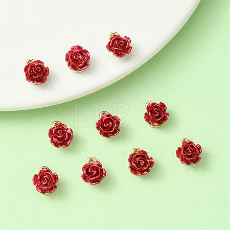 Rack Plating Alloy Charms PALLOY-YW0003-26-1