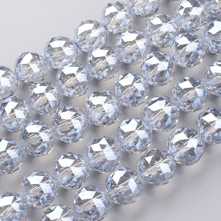 Electroplate Glass Bead Strands EGLA-J140-PL01-16mm-1