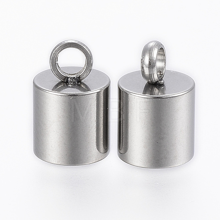 Tarnish Resistant 201 Stainless Steel Cord Ends STAS-H410-20P-D-1
