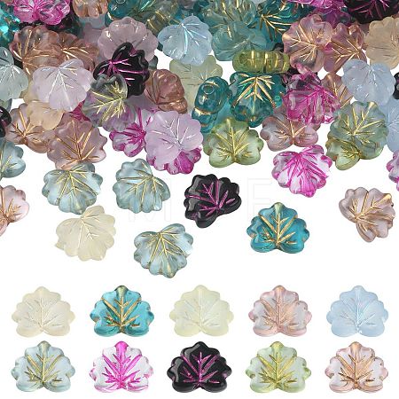 175Pcs 7 Style Mixed Style Acrylic Beads OACR-YW0001-78-1