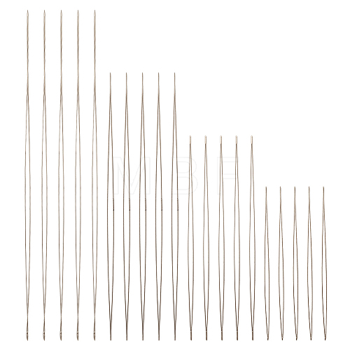 Craftdady Stainless Steel Big Eye Beading Needles TOOL-CD0001-01P-1