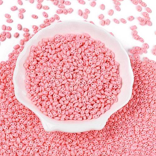 Baking Paint Glass Seed Beads SEED-T006-03O-1