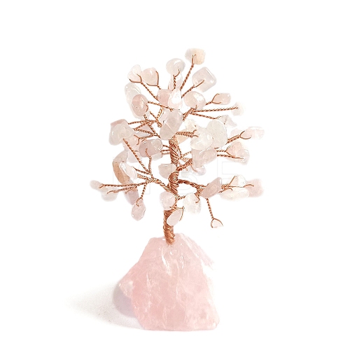 Natural Rose Quartz Sculpture Display Decorations PW-WGC5A46-10-1