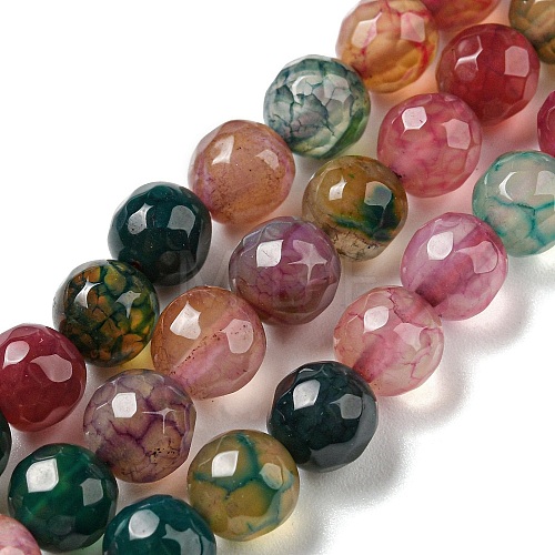 Natural Agate Beads Strands X-G-C082-A01-13-1