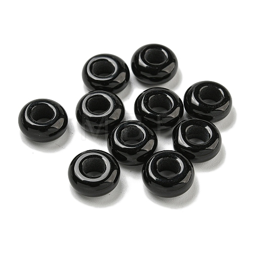 Natural Black Stone Beads G-Q173-03A-16-1