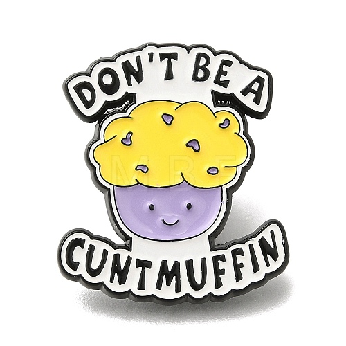 Animal Safety Don't be a Cuntmuffim Enamel Pins JEWB-L016-07EB-14-1