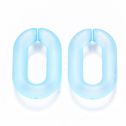 Transparent Acrylic Linking Rings X-OACR-S036-006A-K04-1