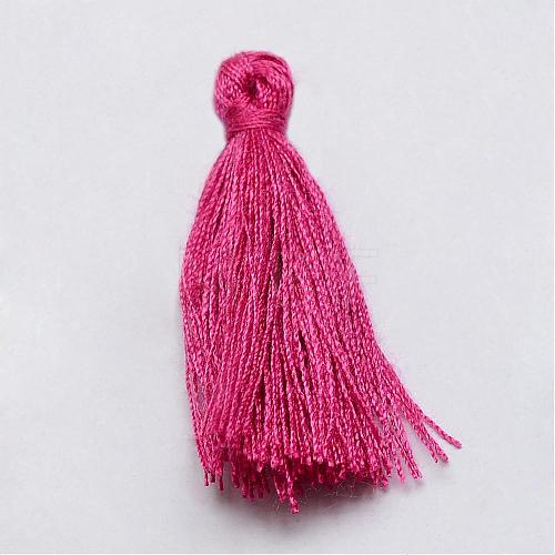 Handmade Polycotton(Polyester Cotton) Tassel Decorations OCOR-Q024-34-1