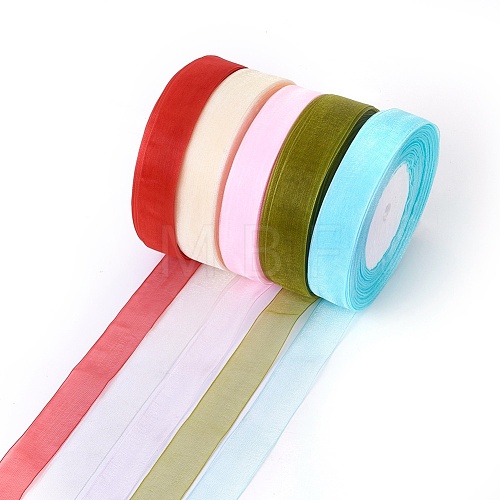 Sheer Organza Ribbon ORIB-RS20mmY-1