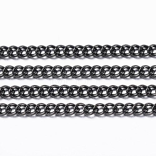 304 Stainless Steel Twisted Chains CHS-H007-70B-1