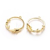 Alloy Open Back Bezel Pendants PALLOY-P180-01G-2