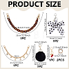 1Pc Leopard Print Acrylic Bag Handles DIY-GA0009-77-2