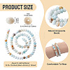 1 Strand Natural Flower Amazonite Beads Strands G-TA0003-26B-4