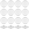 60Pcs 304 Stainless Steel Plain Edge Bezel Cups STAS-SC0021-45-1