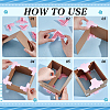 8Pcs Plastic Corner Guides for Chipboard Boxes NDIS-WH0696-881A-3
