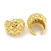 Brass Cuff Earrings EJEW-C104-118G-2