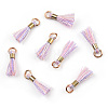 Polycotton(Polyester Cotton) Tassel Pendant Decorations OCOR-S102-25-1