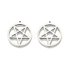 Non-Tarnish 201 Stainless Steel Pendants STAS-N098-101P-1