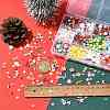 128G Christmas Theme Handmade Polymer Clay Cabochons CLAY-FS0001-51-6