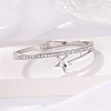 Alloy & Crystal Rhinestone Hinged Bangles for Women FS-WG22ADC-02-1