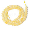 Natural Quartz Beads Strands X-G-R479-6mm-08-2