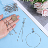 32Pcs Rack Plating Adjustable Brass Slider Bracelet Making KK-SP0001-78P-3