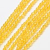 Natural Piezoelectric Quartz Beads Strands G-A129-2mm-09-1