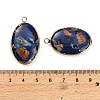 Dyed Synthetic Imperial Jasper Pendants GG-CBAA20A-04G-03-3