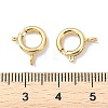SHEGRACE Brass Spring Ring Clasps XGRPCN257-222G-3