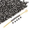 Brass Crimp Beads E002-B-1