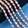 Natural Cultured Freshwater Pearl Beads Strands PEAR-N012-03L-6