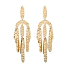 Zinc Alloy Oval Chandelier Earrings EJEW-Z107-03G-01-4