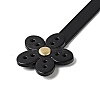 Flower End Cowhide Leather Sew On Bag Handles FIND-D027-11E-3