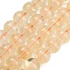 Natural Citrine Beads Strands GG-CBACB71-03-12mm-2