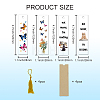 4 Sets Acrylic Bookmark Pendants for Teachers' Day DIY-GL0004-27C-3