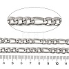 Tarnish Resistant 304 Stainless Steel Figaro Chains CHS-E007-01P-2