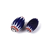 Handmade Millefiori Glass Barrel Beads LS-LA-N002-09E-2