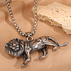 Vintage 304 Stainless Steel Pendant Necklaces for Men WGC33B8-01-5