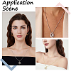 30Pcs 2 Colors Iron Ball Chain Necklace Making MAK-SP0001-06A-5