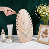 Wood Slant Back Necklace Display Stands NDIS-WH0077-001-3