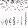 35pcs 7 style Alloy Bar Spacers FIND-FW0001-21-1