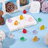12Pcs 6 Styles Luminous Resin Chick Diaplay Decoration RESI-TAD0001-04-5