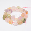 Raw Rough Natural Mixed Stone Bead Strands G-F403-06-2