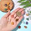 16Pcs 8 Styles Natural Agate & Amethyst & Topaz Jade & Green Aventurine & Red Agate & Tiger Eye & White Agate G-CJ0001-80-4
