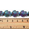 Synthetic Turquoise Dyed Beads Strands G-P507-05M-3