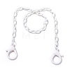 Personalized ABS Plastic Cable Chain Necklaces NJEW-JN02850-07-1