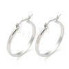 304 Stainless Steel Hoop Earrings EJEW-I290-06P-1