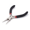 5 inch Carbon Steel Rustless Round Nose Pliers for Jewelry Making Supplies P035Y-1-4